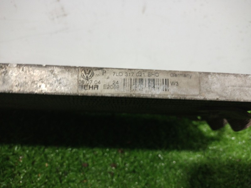 Recambio de enfriador aceite motor para volkswagen touareg (7la) tdi r5 referencia OEM IAM   