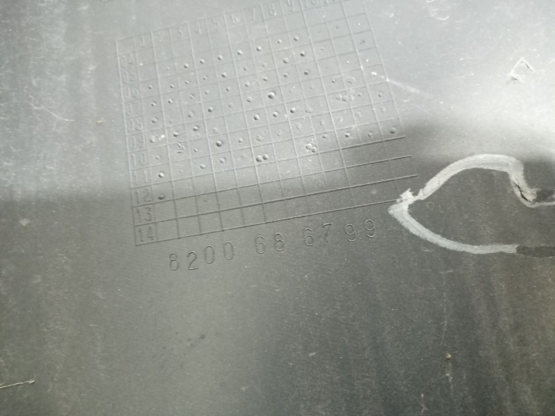 Recambio de paragolpes trasero para renault clio iii 1.2 16v referencia OEM IAM   