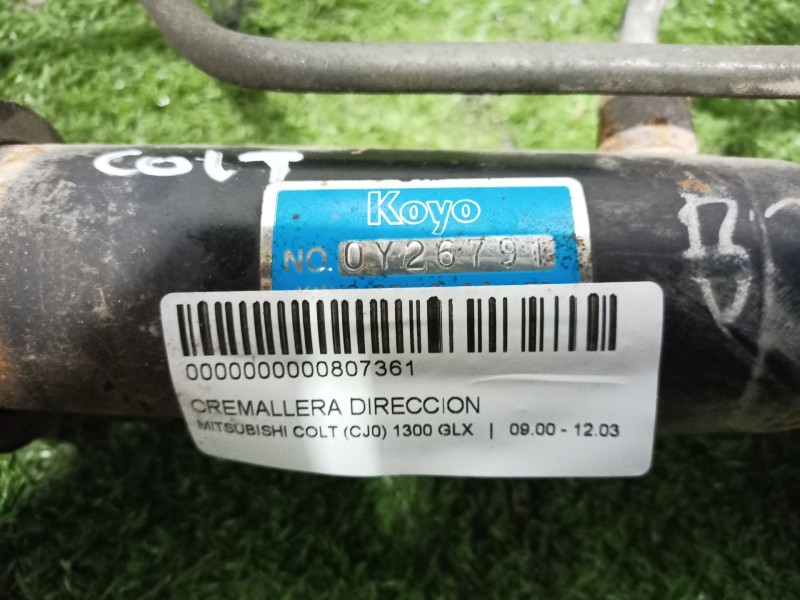 Recambio de cremallera direccion para mitsubishi colt (cj0) 1300 glx referencia OEM IAM OY26791 OY26791 OY26791