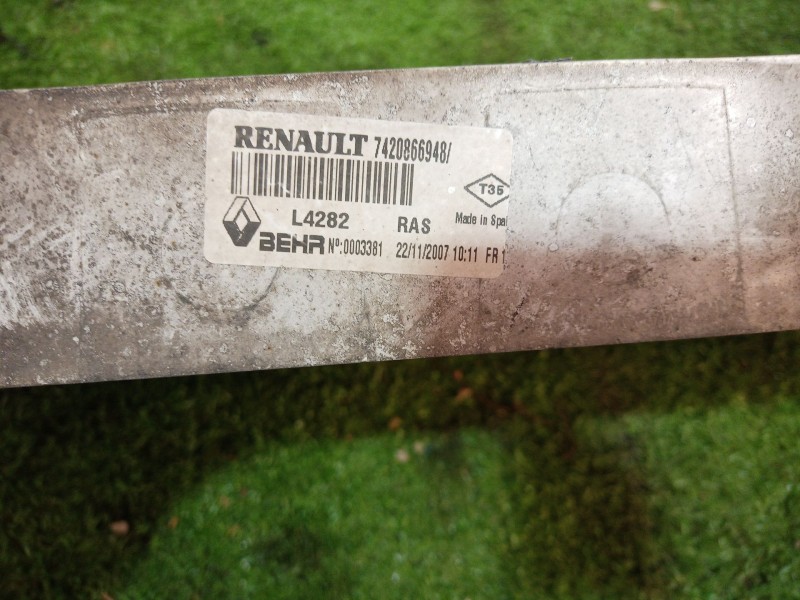 Recambio de intercooler para renault mascott fg 150. 35/55/65 cabina individual referencia OEM IAM   