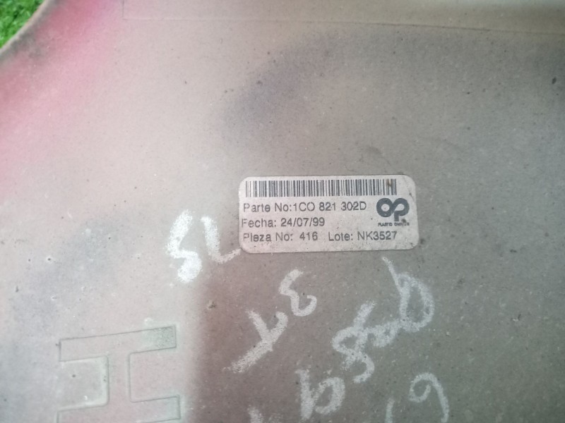 Recambio de aletin trasero derecho para volkswagen new beetle (9c1/1c1) 1.9 tdi referencia OEM IAM   