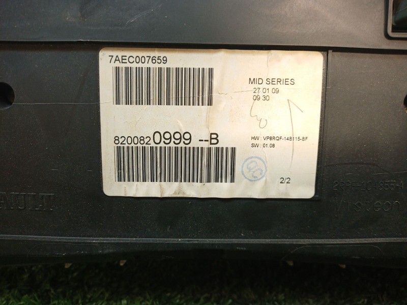 Recambio de cuadro instrumentos para renault clio iii 1.2 16v referencia OEM IAM   