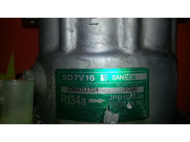 Recambio de compresor aire acondicionado para mg rover serie 400 (rt) 2.0 turbodiesel referencia OEM IAM JPB100680 JPB100680 JPB