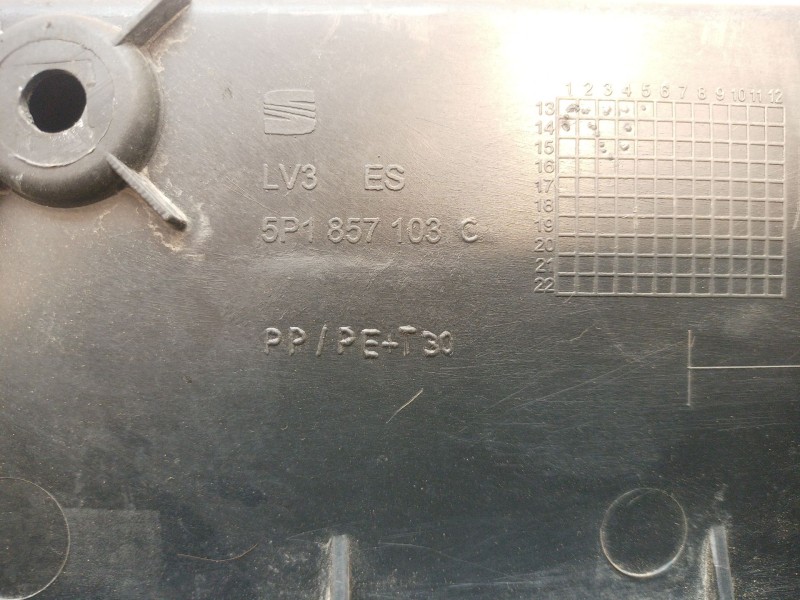 Recambio de guantera para seat altea xl (5p5) referencia OEM IAM   