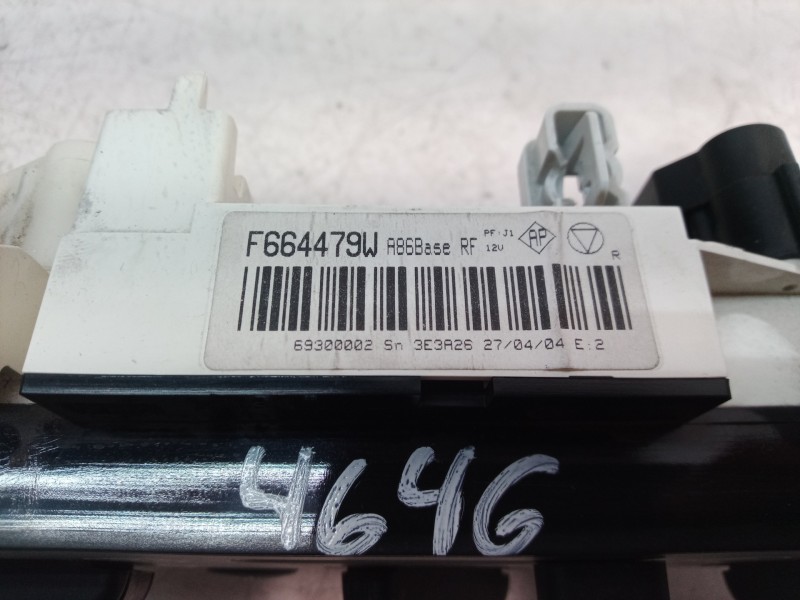 Recambio de mando calefaccion / aire acondicionado para citroen c3 1.1 audace referencia OEM IAM F664479W F664479W F664479