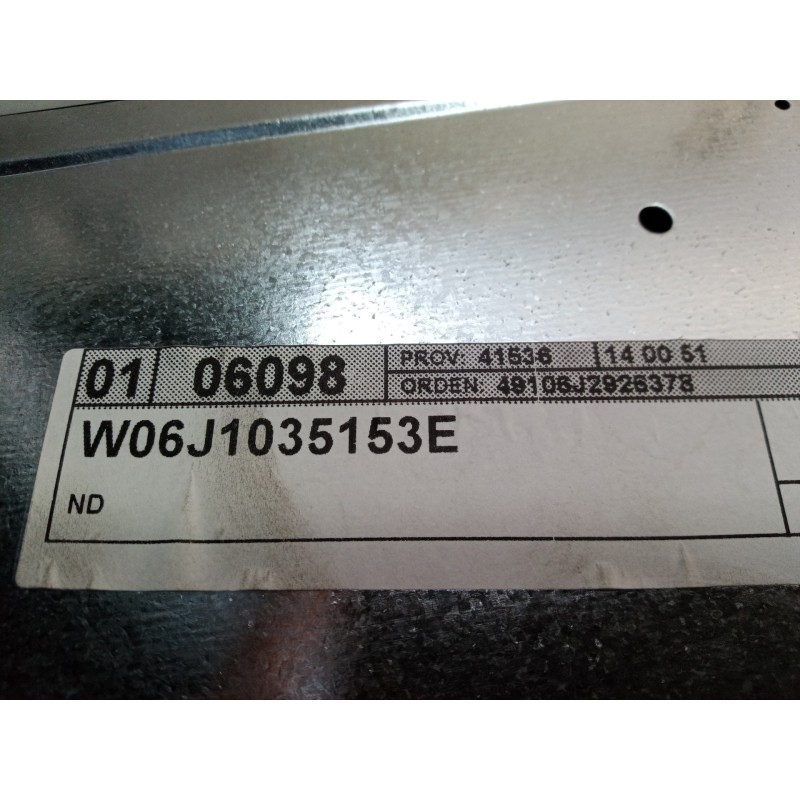 Recambio de sistema audio / radio cd para seat ibiza sc (6j1) good stuff referencia OEM IAM W06J1035153E W06J1035153E W06J103515