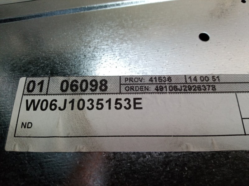 Recambio de sistema audio / radio cd para seat ibiza sc (6j1) good stuff referencia OEM IAM W06J1035153E W06J1035153E W06J103515