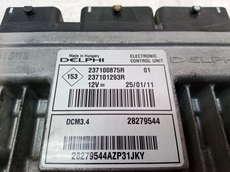 Recambio de centralita motor uce para renault clio iii authentique referencia OEM IAM 237100875R 237100875R 237101293R