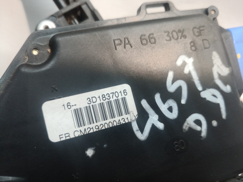 Recambio de cerradura puerta delantera derecha para seat toledo (5p2) exclusive referencia OEM IAM 3D1837016 3D1837016 3D1837016