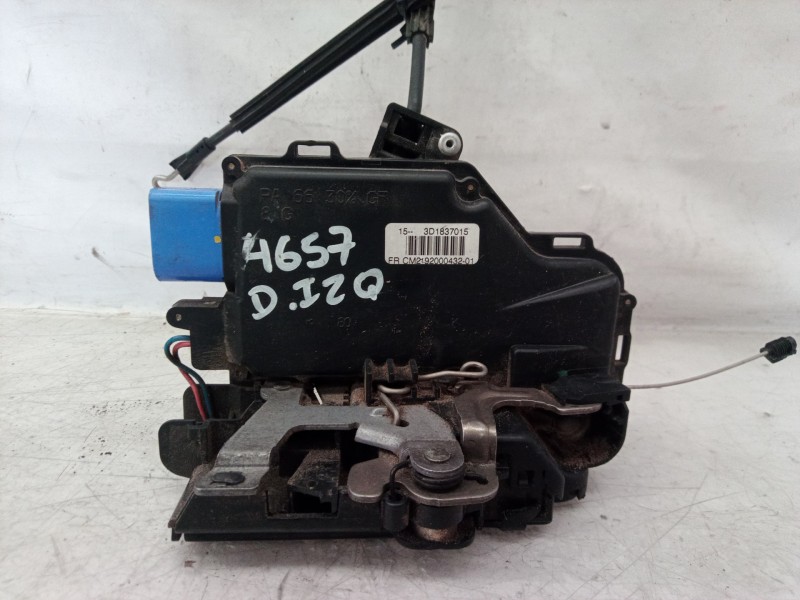 Recambio de cerradura puerta delantera izquierda para seat toledo (5p2) exclusive referencia OEM IAM 3D1837015 3D1837015 3D18370