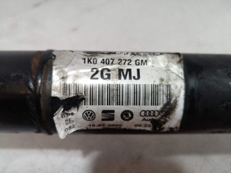 Recambio de transmision delantera derecha para seat toledo (5p2) exclusive referencia OEM IAM 1K0407272GM 1K0407272GM 1K0407272G