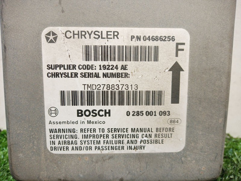 Recambio de centralita airbag para chrysler voyager (gs) 2.0 16v cat referencia OEM IAM 0285001093 0285001093 PN04686256