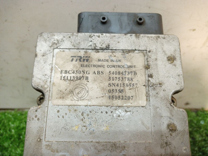 Recambio de abs para fiat croma (194) 1.9 8v multijet strip referencia OEM IAM EBC430NG 54084737B 15113907B