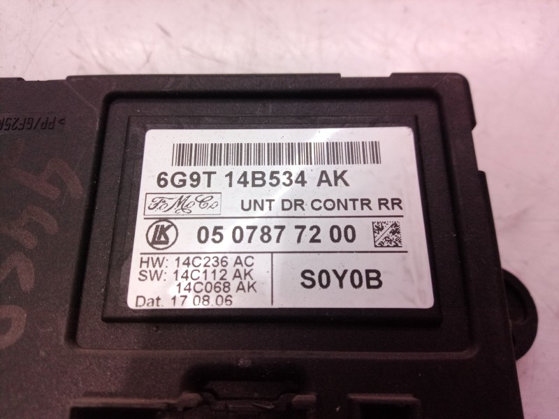 Recambio de modulo confort para ford galaxy (ca1) ghia referencia OEM IAM 0507877200 0507877200 0507877200