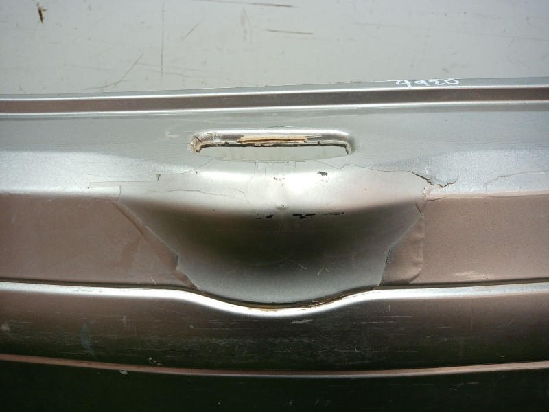 Recambio de paragolpes trasero para nissan micra (k12e) acenta referencia OEM IAM   