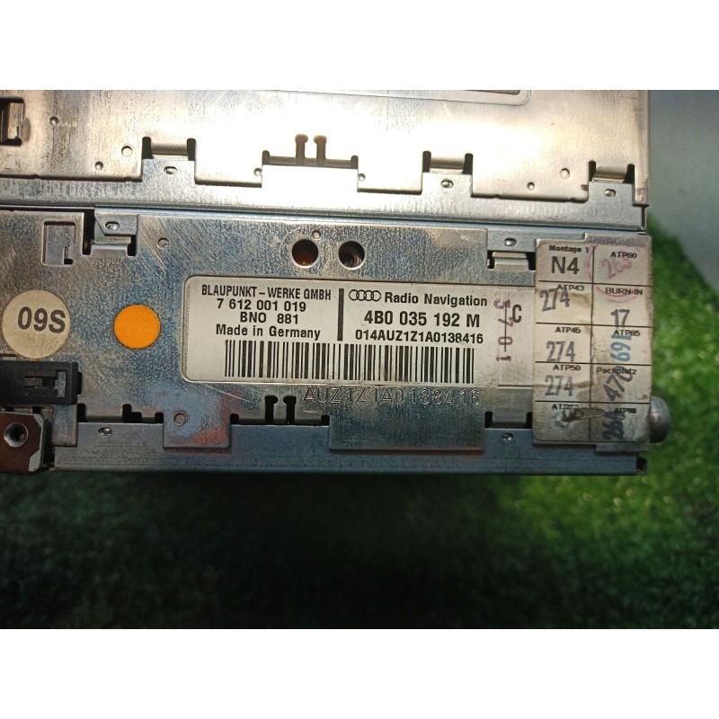 Recambio de sistema navegacion gps para audi a6 berlina (4b2) 2.5 tdi referencia OEM IAM 4B0035192M 8618842980 7612001019