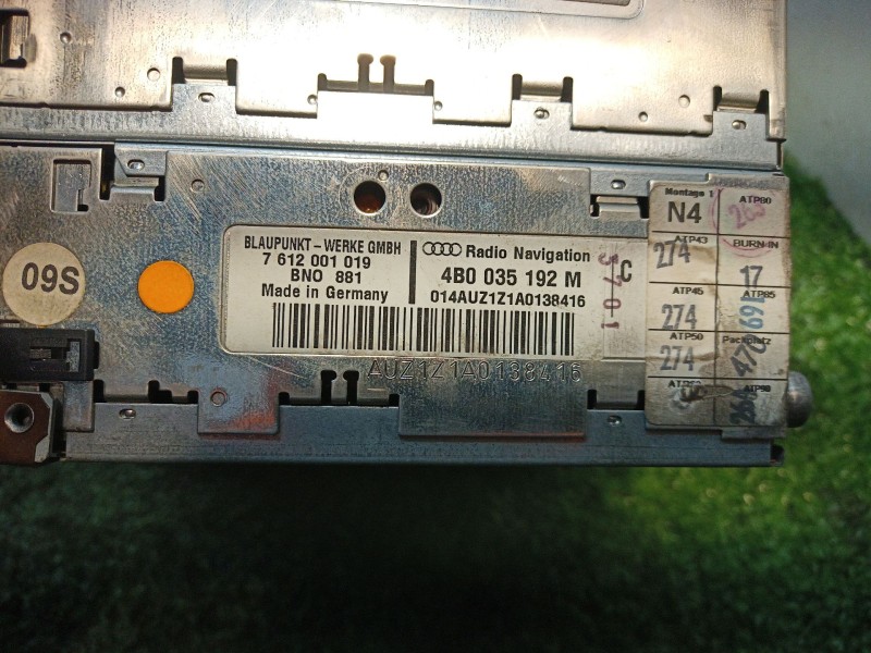 Recambio de sistema navegacion gps para audi a6 berlina (4b2) 2.5 tdi referencia OEM IAM 4B0035192M 8618842980 7612001019