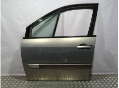Recambio de puerta delantera izquierda para renault scenic ii 1.9 dci diesel referencia OEM IAM  COLOR GRIS PERLADO 