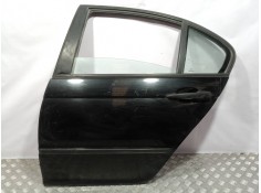 Recambio de puerta trasera izquierda para bmw serie 3 berlina (e46) 316i referencia OEM IAM  COLOR NEGRO MET. 