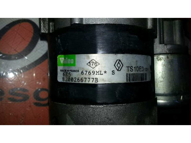 Recambio de motor arranque para renault megane ii berlina 5p 1.6 16v referencia OEM IAM 8200266777B  