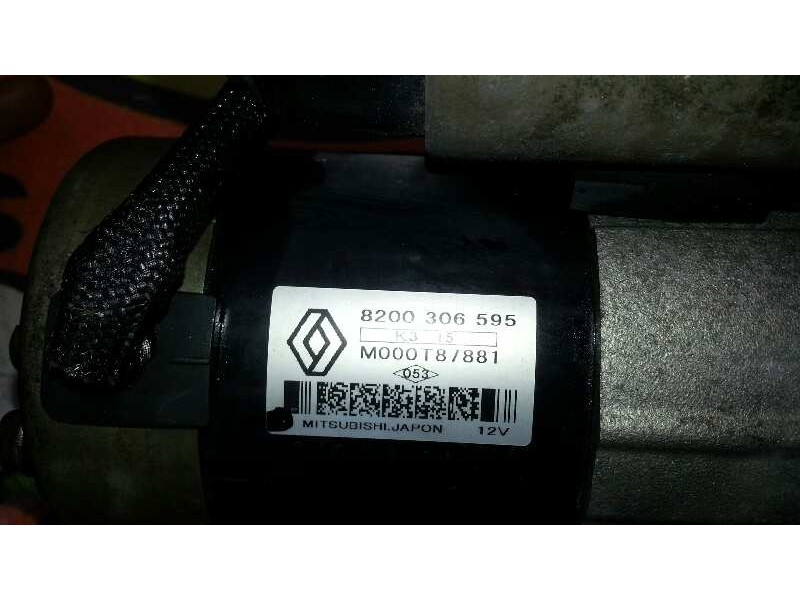 Recambio de motor arranque para renault kangoo (f/kc0) alize referencia OEM IAM M000T87881  