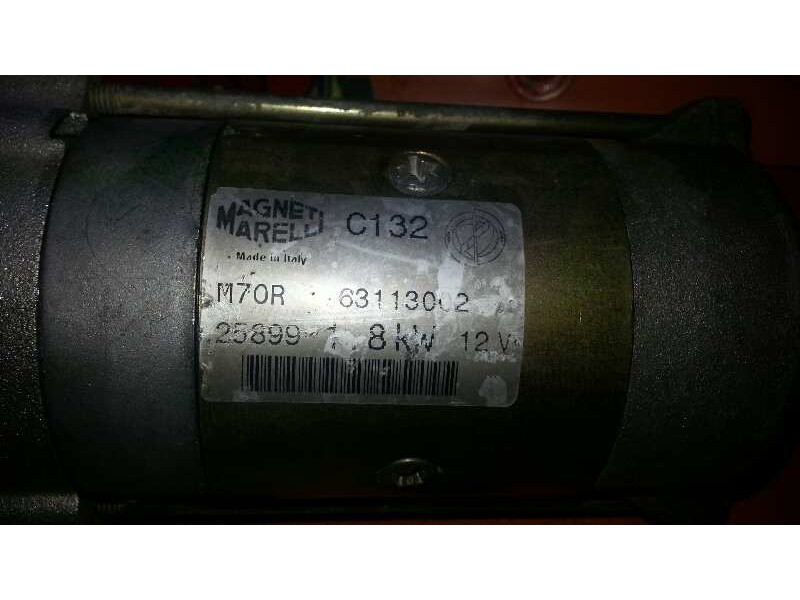 Recambio de motor arranque para fiat multipla (186) 1.9 jtd cat referencia OEM IAM 63113002   Recambio de motor arranque para fiat multipla (186) 1.9 jtd cat referencia OEM IAM 63113002