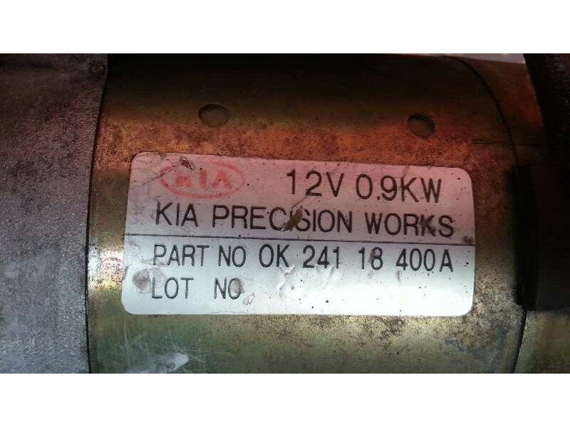 Recambio de motor arranque para kia shuma 1.5 comfort 5 berlina referencia OEM IAM 24118400A  