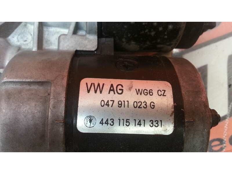 Recambio de motor arranque para skoda fabia familiar (6y5) 1.4 referencia OEM IAM 047911023G  