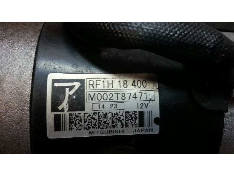 Recambio de motor arranque para mazda premacy (cp) 2.0 turbodiesel cat referencia OEM IAM M002T87471  