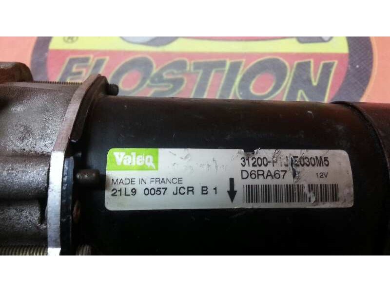 Recambio de motor arranque para honda civic berlina .5 (ma/mb) 1.6 cat (d 16 b 2) referencia OEM IAM D6RA67  