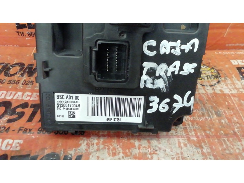 Recambio de caja reles / fusibles para peugeot 407 st confort pack referencia OEM IAM S120017004H S120017004H S120017004H