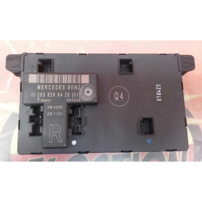 Recambio de centralita cierre para mercedes-benz clase c (w203) sportcoupe 2.0 compresor cat referencia OEM IAM 2038206426 65132