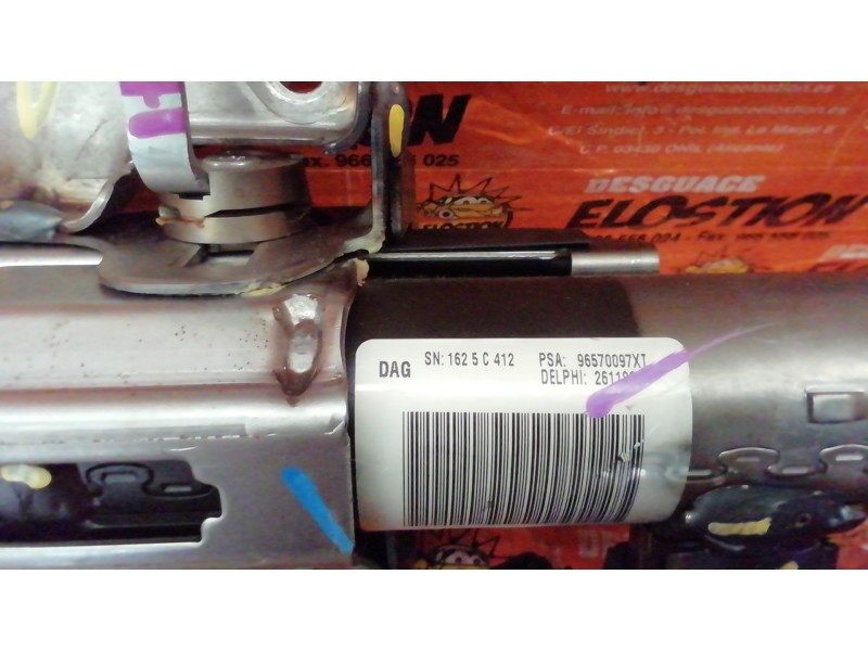 Recambio de columna direccion para peugeot 407 st confort pack referencia OEM IAM 96570097XT 96570097XT 96570097XT
