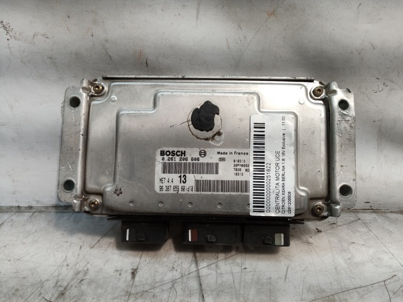 Recambio de centralita motor uce para citroën xsara berlina 1.6i 16v exclusive referencia OEM IAM 0261206606 9638765980 02612066