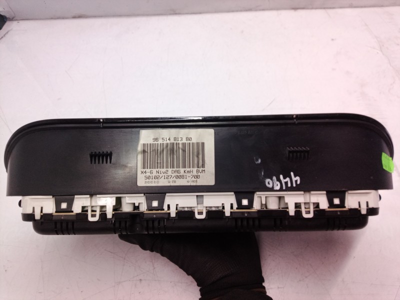 Recambio de cuadro instrumentos para citroën c5 berlina 2.0 hdi sx referencia OEM IAM 9651481380 9651481380 9651481380