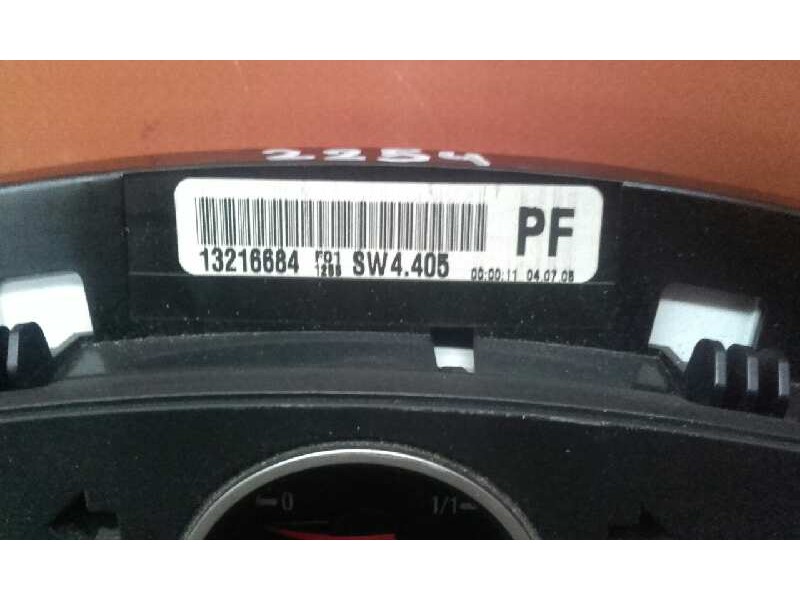 Recambio de cuadro instrumentos para opel astra h berlina sport referencia OEM IAM 110080261050 A2C53024902C SW4405