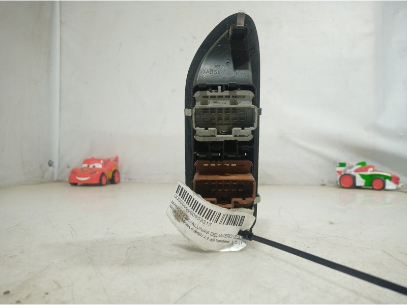 Recambio de mando elevalunas delantero izquierdo para renault laguna ii (bg0) 2.2 dci turbodiesel referencia OEM IAM 26515 26515
