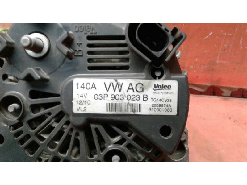 Recambio de alternador para volkswagen polo (6r1) advance referencia OEM IAM 03P903023B  