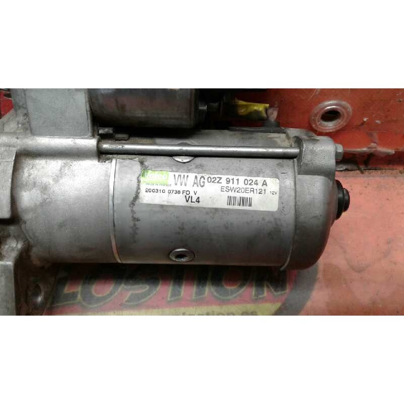 Recambio de motor arranque para volkswagen polo (6r1) advance referencia OEM IAM 02Z911024A  