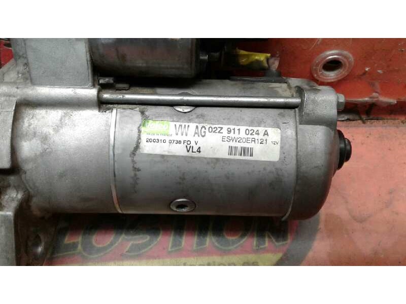 Recambio de motor arranque para volkswagen polo (6r1) advance referencia OEM IAM 02Z911024A  