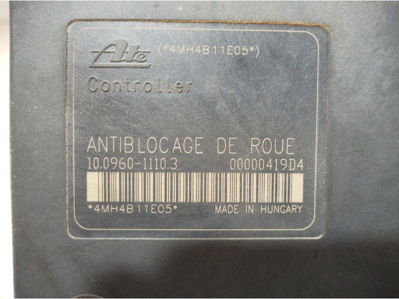 Recambio de abs para citroën c5 berlina referencia OEM IAM 00000419D4 00000419D4 00000419D4