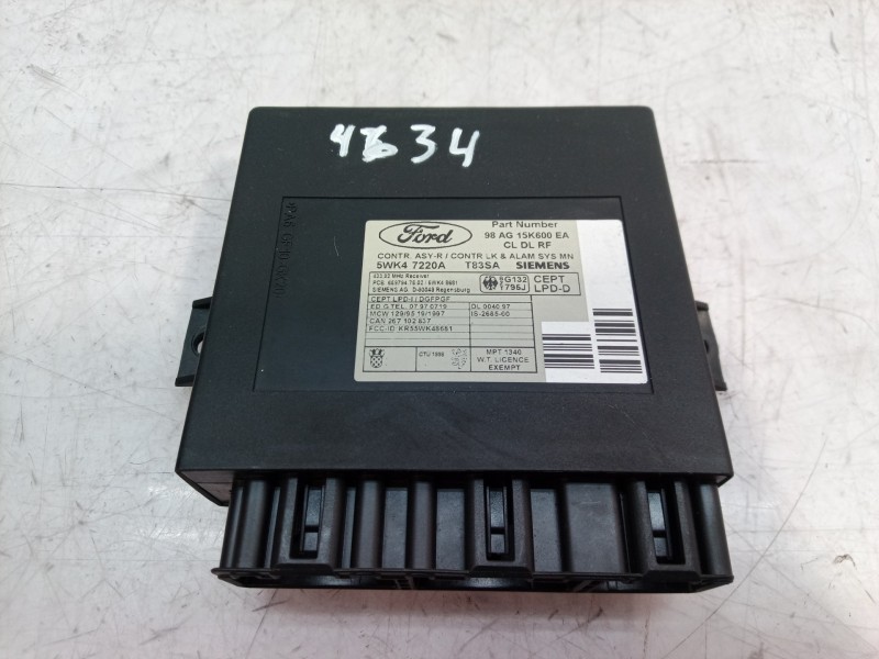 Recambio de modulo electronico para ford mondeo familiar (gd) ghia referencia OEM IAM 5WK47220A 5WK47220 5WK47220