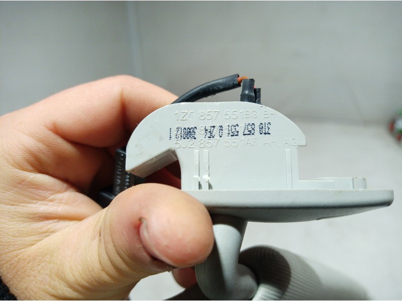 Recambio de parasol izquierdo para skoda suberb (3t4) exclusive 4x4 referencia OEM IAM 1Z0857551 1Z0857551 1Z0857551