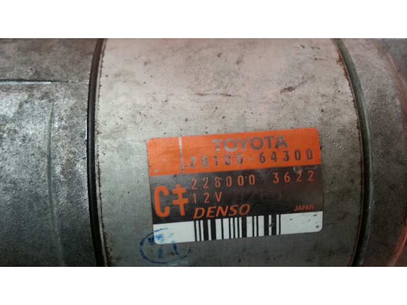 Recambio de motor arranque para toyota corolla verso (e12) 2.0 turbodiesel cat referencia OEM IAM 2810064300  