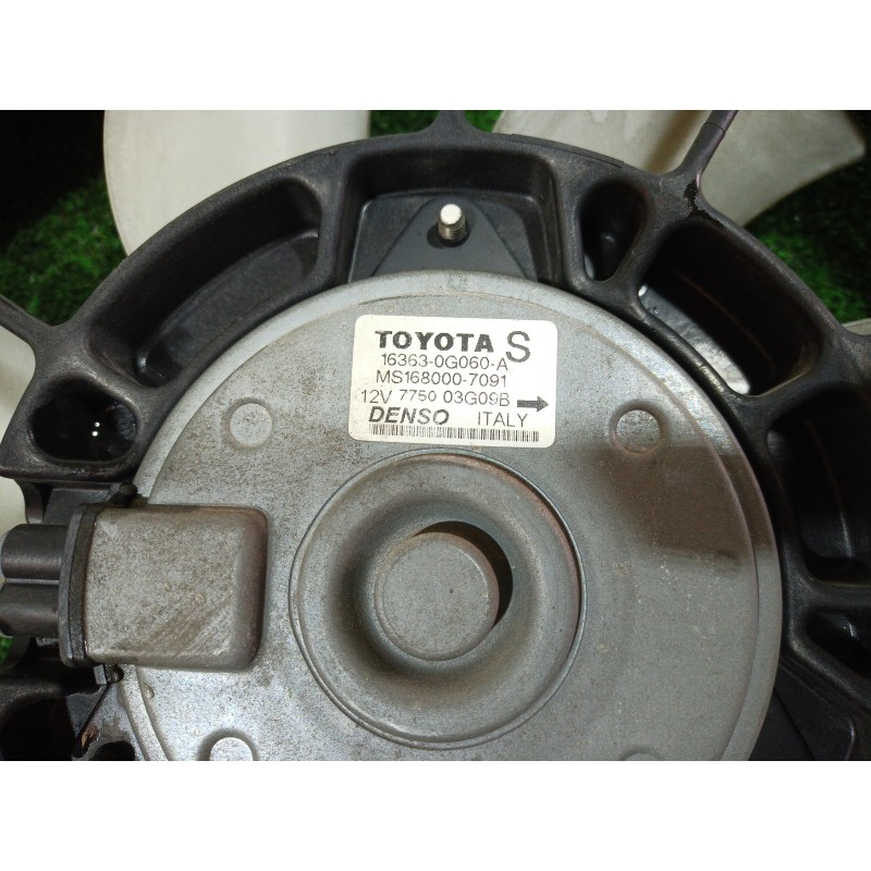 Recambio de electroventilador para toyota avensis berlina (t25) 2.0 d4-d executive berlina (5-ptas.) referencia OEM IAM 163630G0