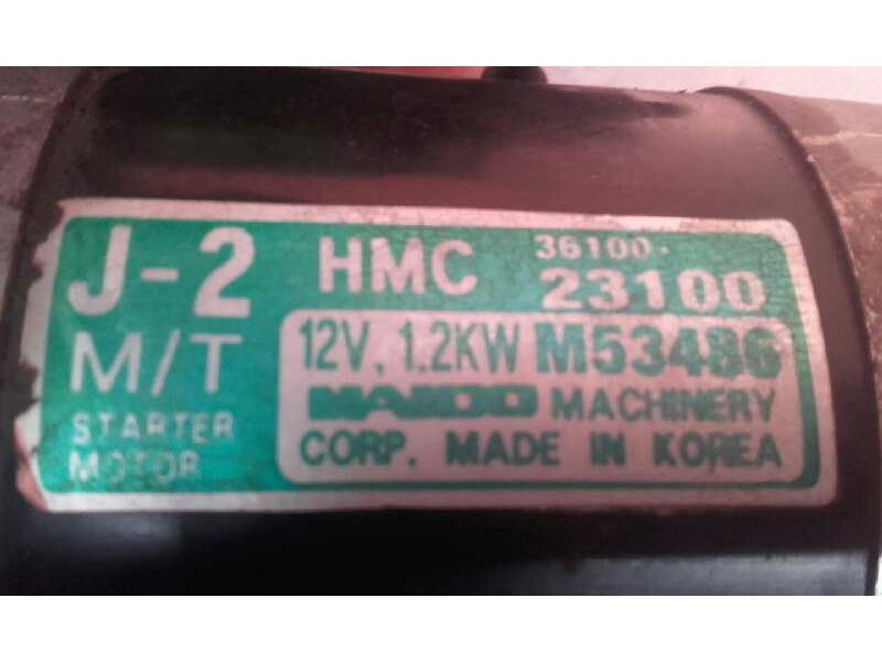 Recambio de motor arranque para hyundai coupe (j2) 1.6 16v cat referencia OEM IAM 3610023100 M53486 J2HMC Recambio de motor arranque para hyundai coupe (j2) 1.6 16v cat referencia OEM IAM 3610023100 M53486 J2HMC