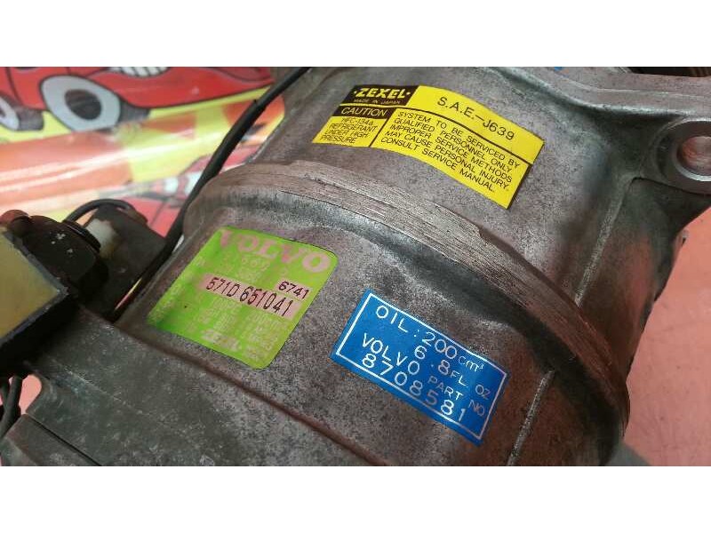 Recambio de compresor aire acondicionado para volvo serie 850 2.5 20v cat referencia OEM IAM 8708581 9166045 571D651041