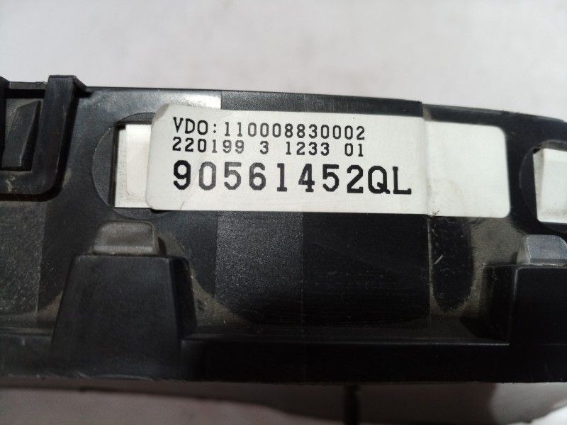 Recambio de cuadro instrumentos para opel astra g berlina comfort referencia OEM IAM 90561452QL 90561452QL 90561452QL