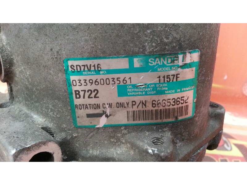 Recambio de compresor aire acondicionado para alfa romeo 156 (116) 1.9 jtd 16v cat referencia OEM IAM 1157F 1157F 1157F