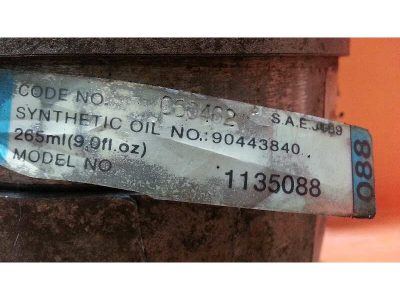 Recambio de compresor aire acondicionado para fiat brava (182) 1.9 diesel referencia OEM IAM 1135088 1135088 1135088